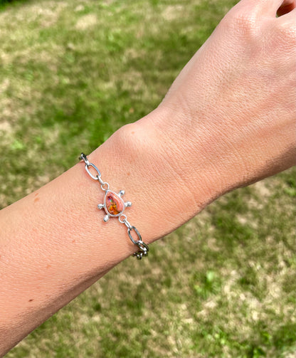 Mexican Fire Opal Bracelet 1