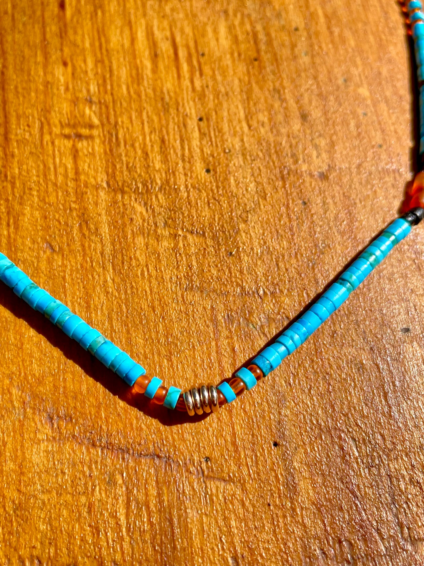 Beaded Turquoise Necklace 1