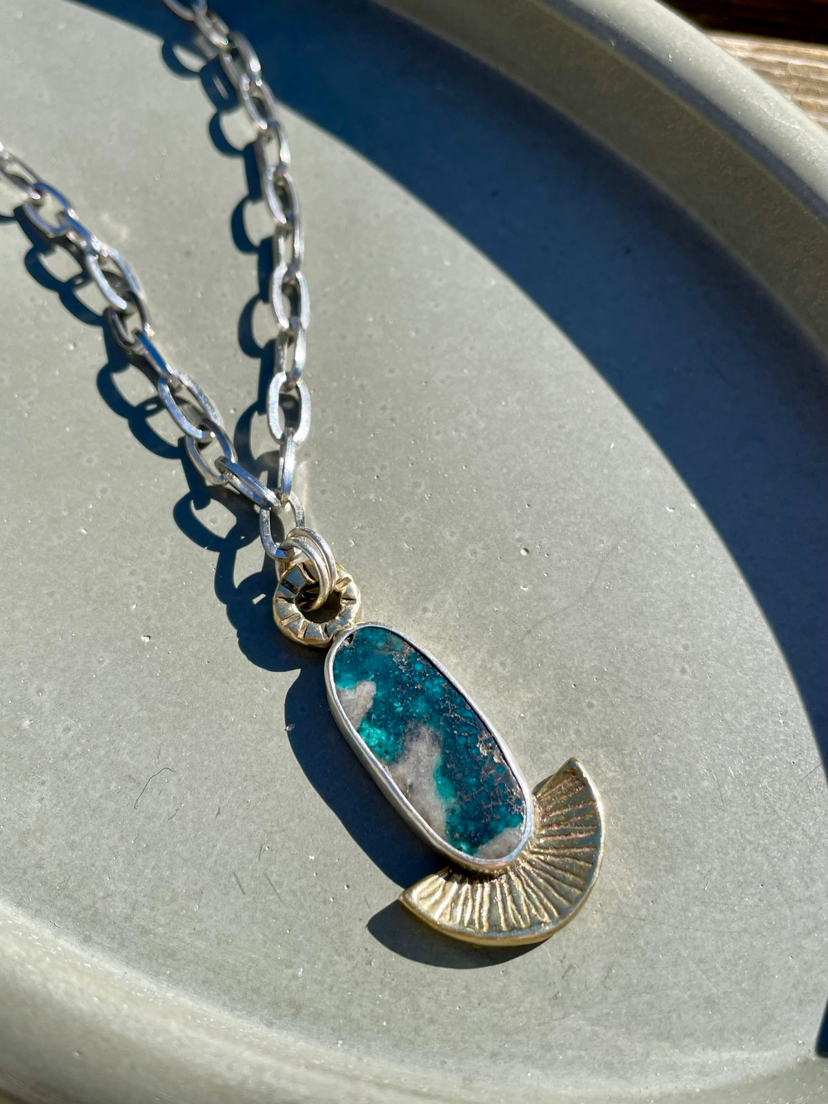 Persian Turquoise with golden details