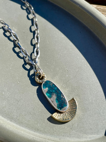 Persian Turquoise with golden details