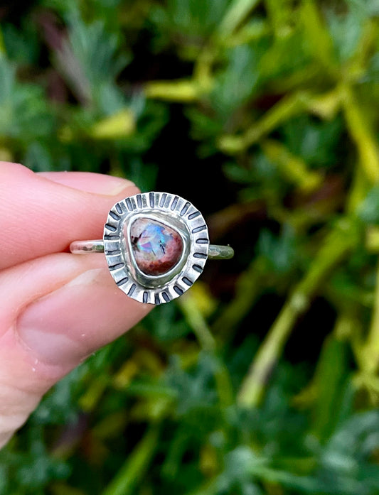 Mexican Fire Opal size 7