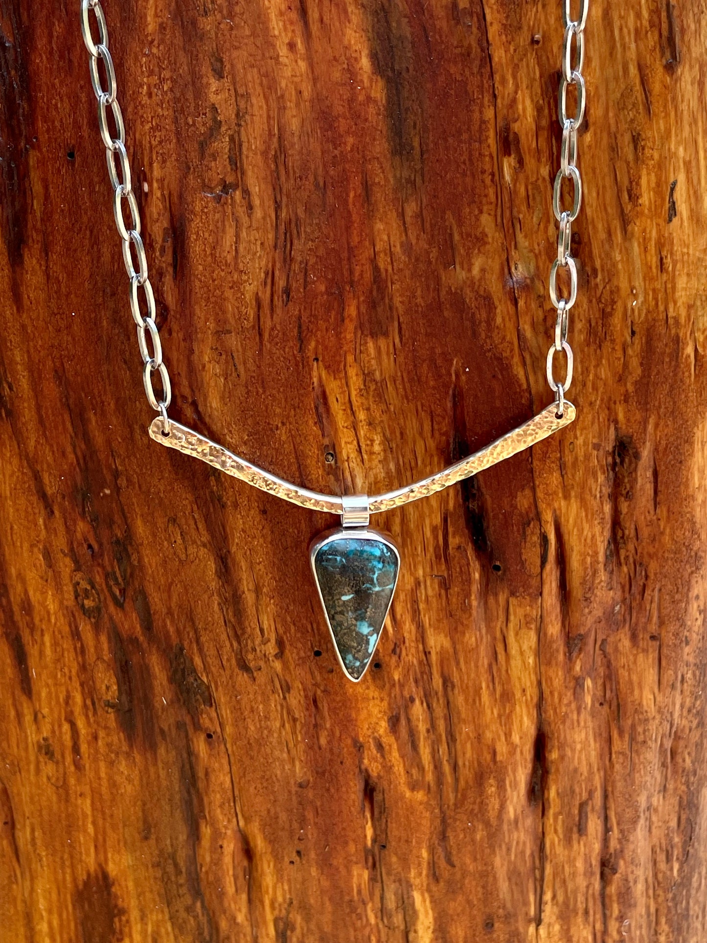 Persian Turquoise Bar Necklace