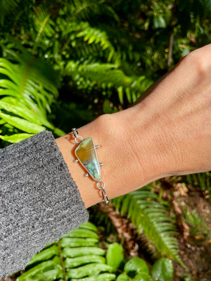 Saguaro Variscite Chain Bracelet