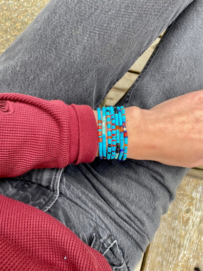 Beaded Turquoise Bracelet 2