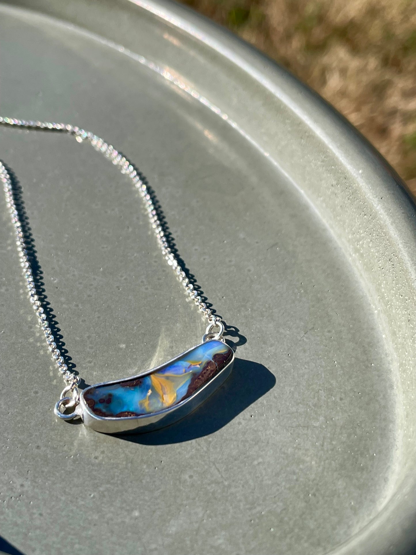 Boulder Opal Necklace