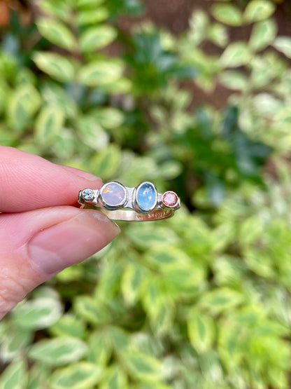 Golden Gem Collector Ring Size 8