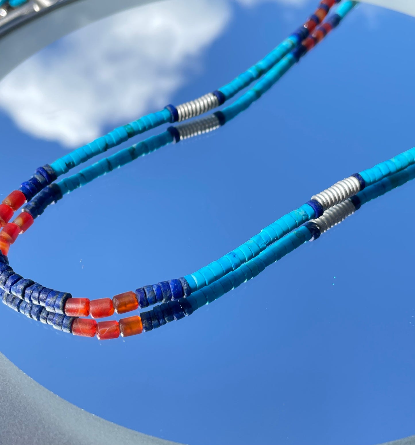 Beaded Turquoise Necklace 2