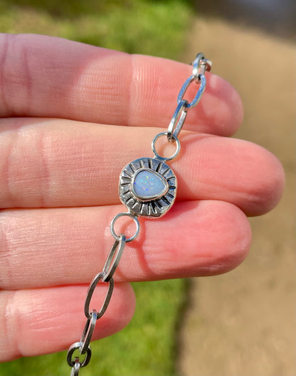 Opal Chain Bracelet 2
