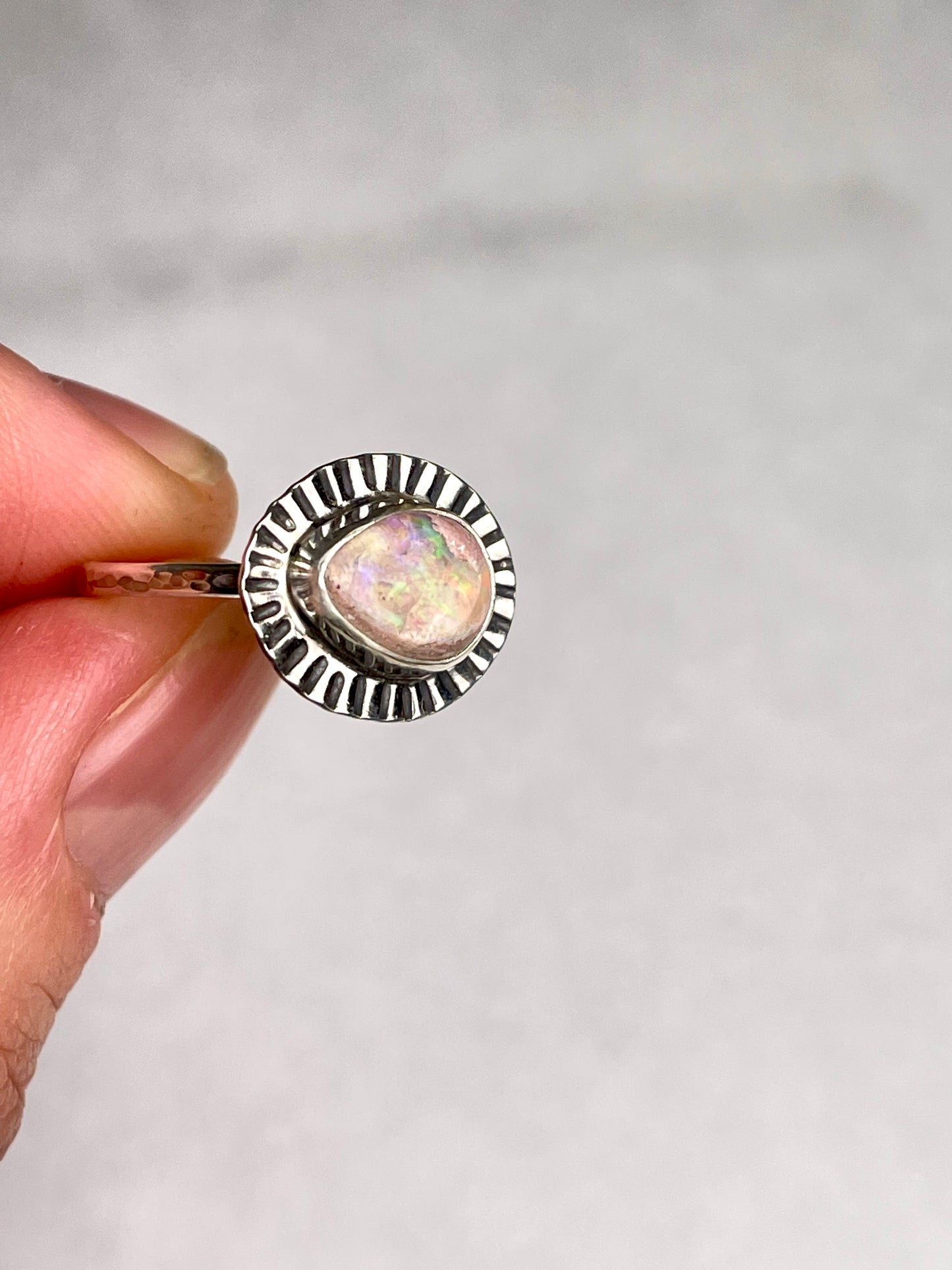 Mexican Fire Opal size 6.5