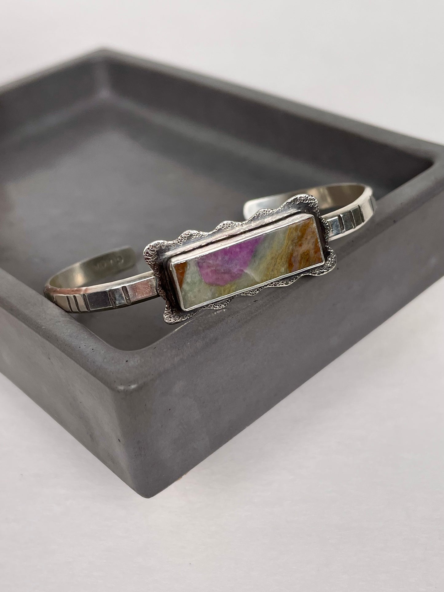 Nevada mined Variscite Cuff