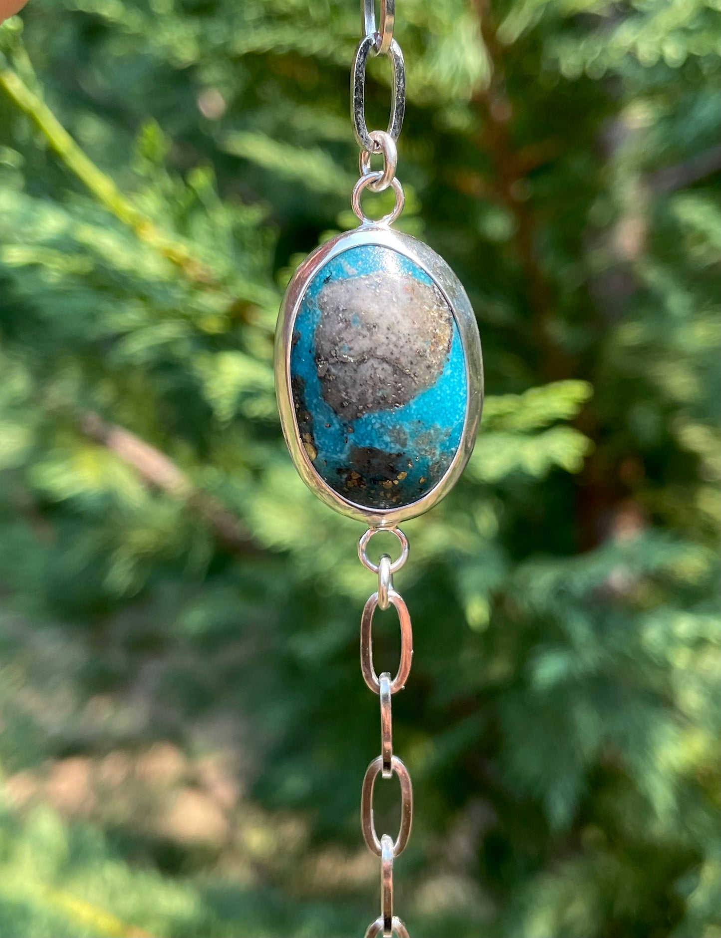 Persian Turquoise Chain Bracelet