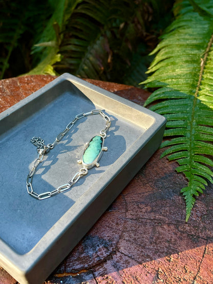 Variscite Chain Bracelet 1