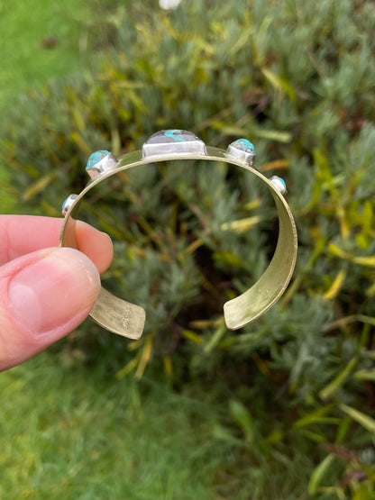 Turquoise statement cuff 1