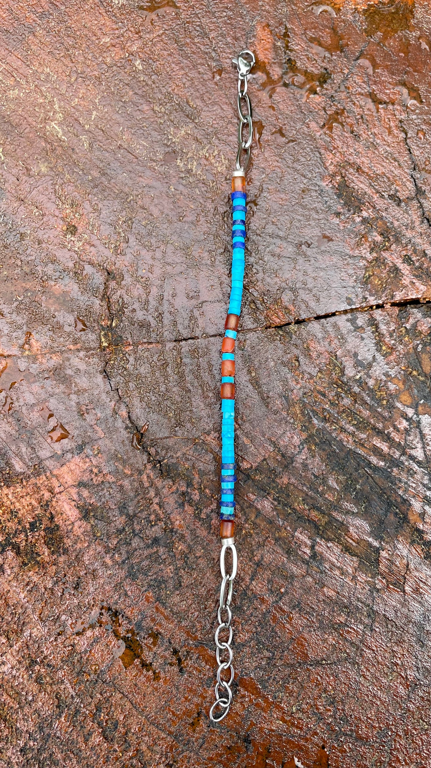 Beaded Turquoise Bracelet 7