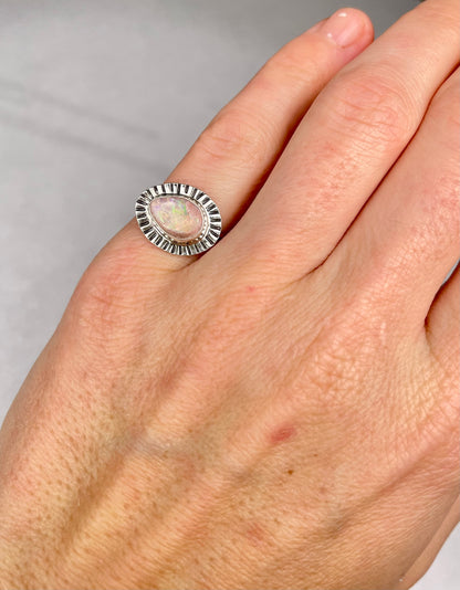 Mexican Fire Opal size 6.5