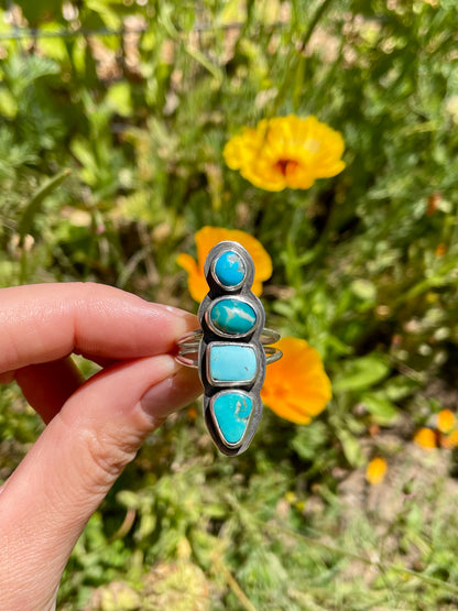 Multi stone ring size 9