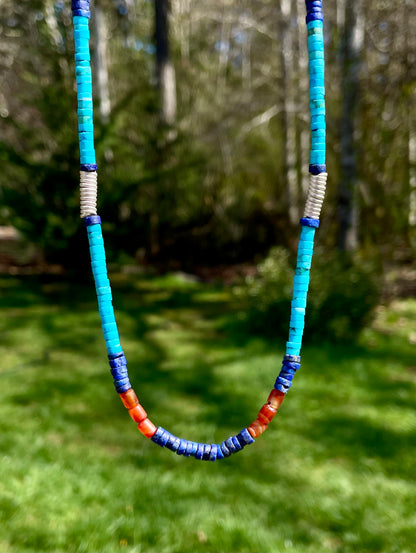 Beaded Turquoise Necklace 2