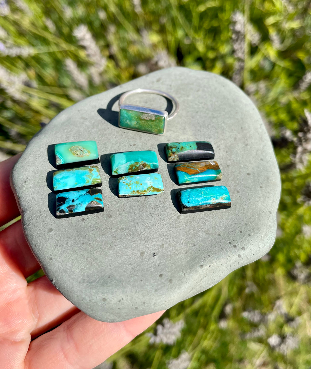 Made-To-Order East/West Turquoise Ring