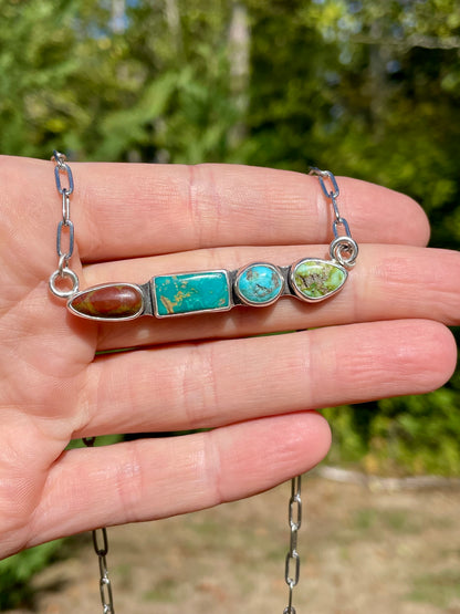 Straight Gem Collector Necklace 1
