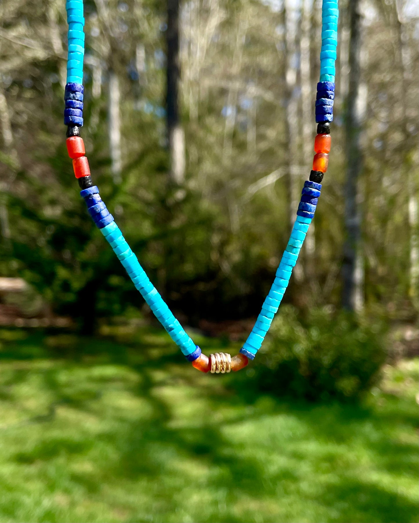 Beaded Turquoise Necklace 3