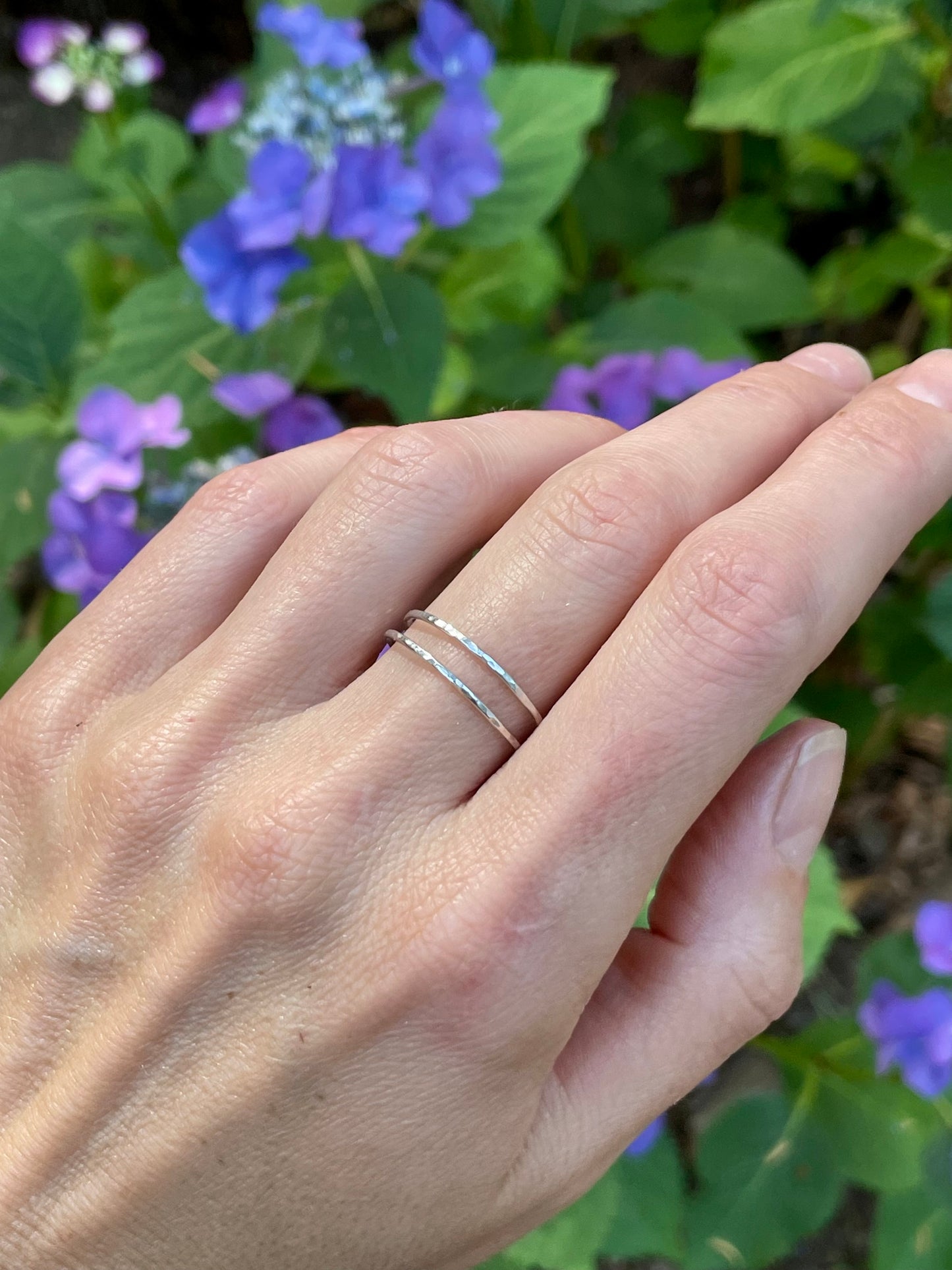 The Delicate Twin Stacking Rings *Live Your Life Collection