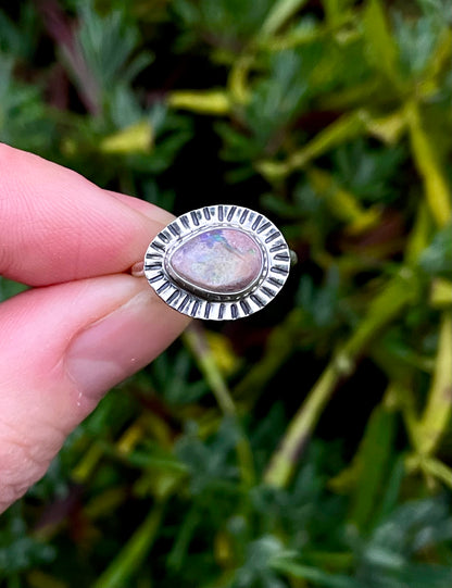 Mexican Fire Opal size 6.5