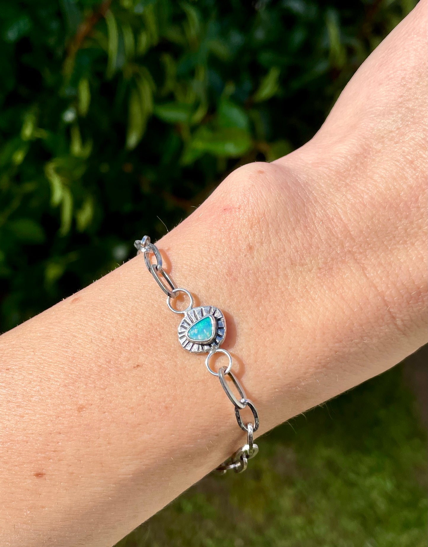 Opal Chain Bracelet 1