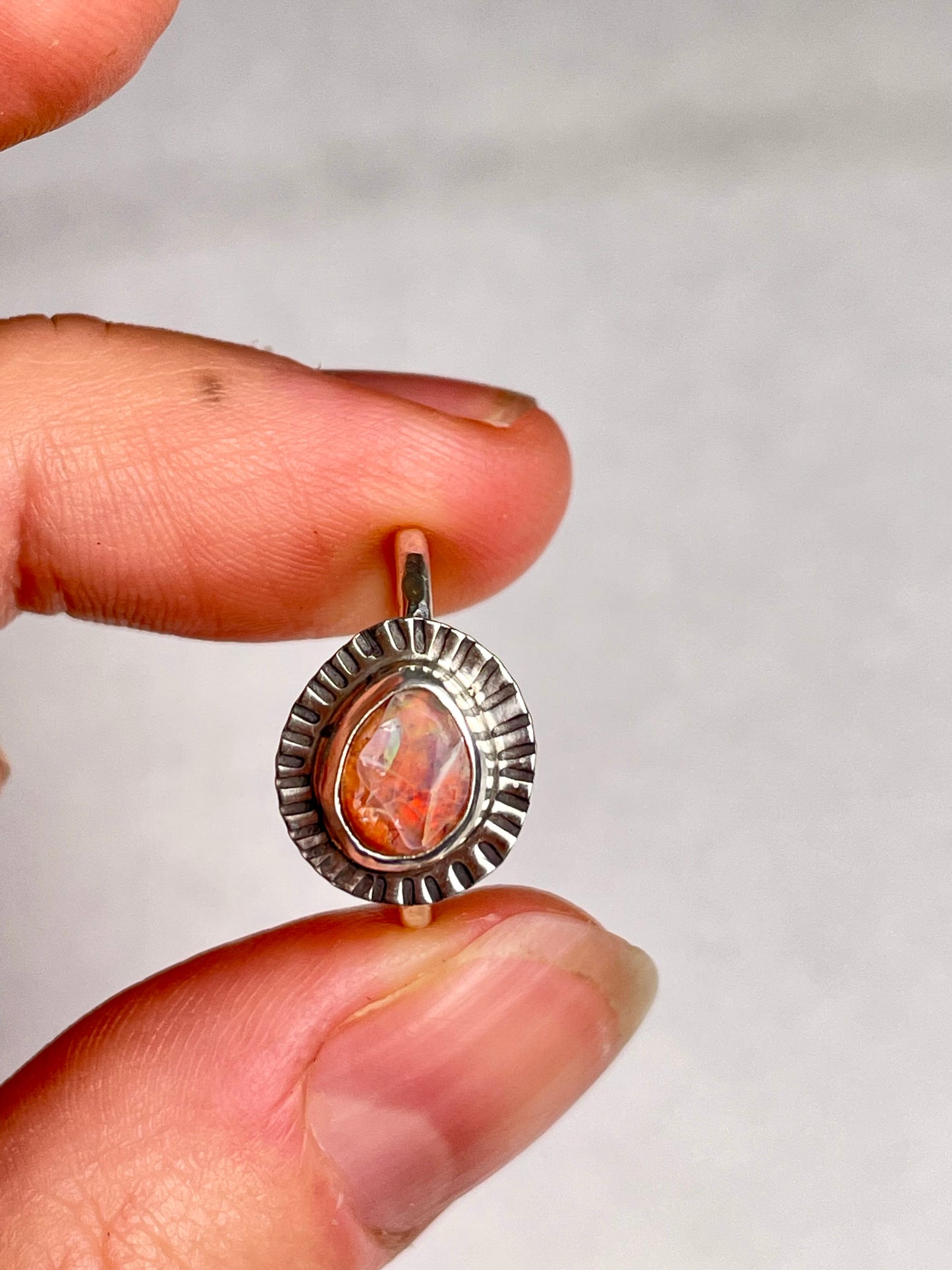 Mexican Fire Opal size 6