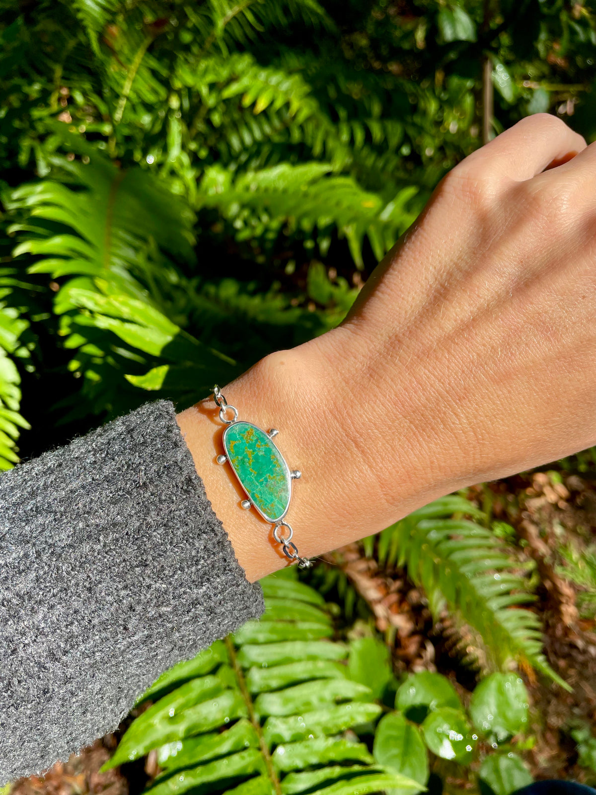 Royston Turquoise Chain Bracelet