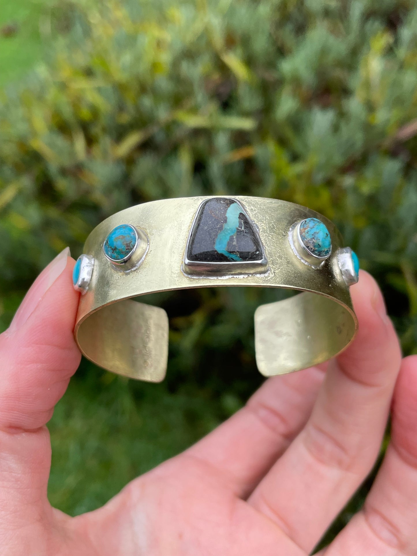 Turquoise statement cuff 1