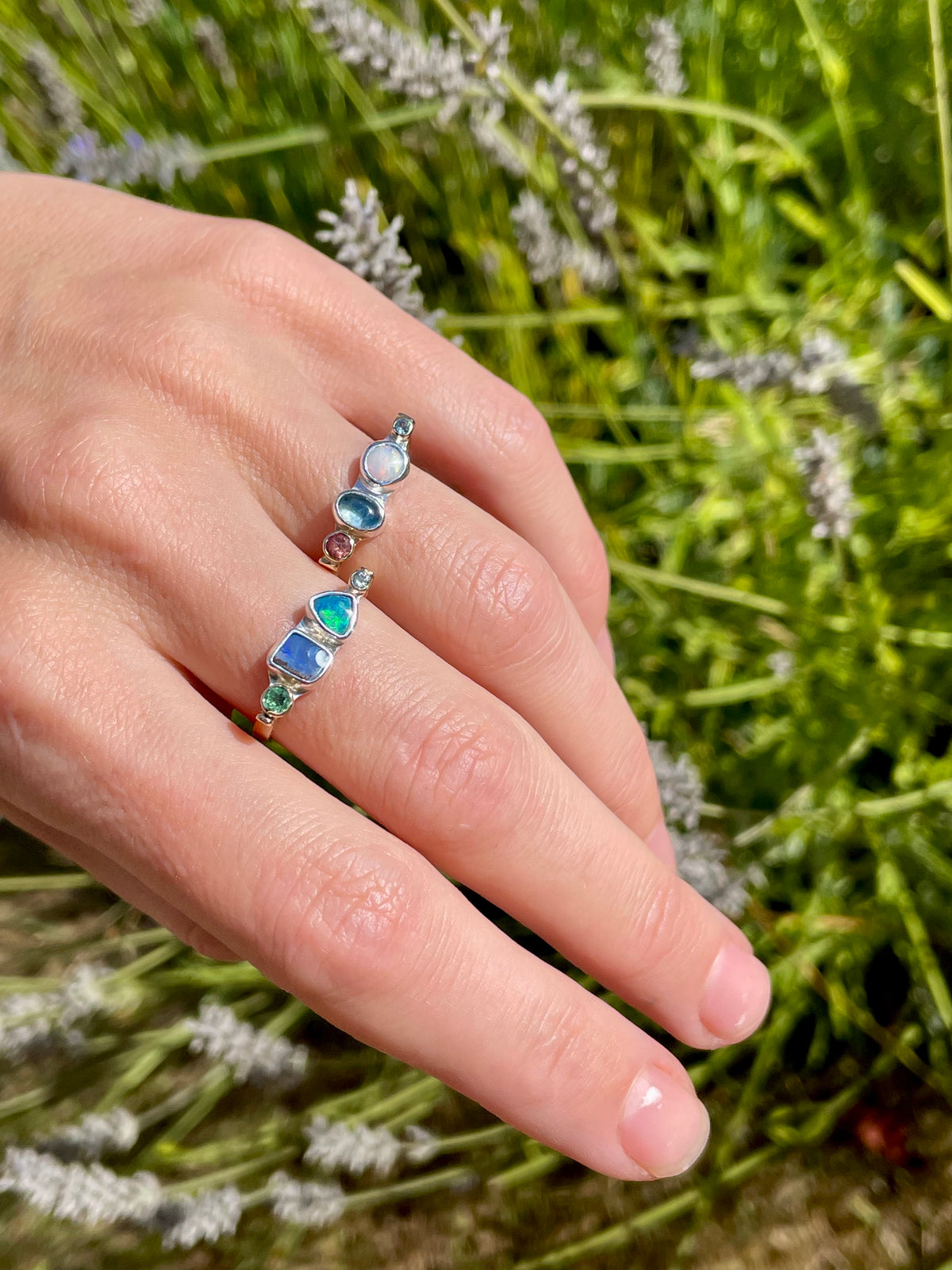 Golden Gem Collector Ring Size 8.5