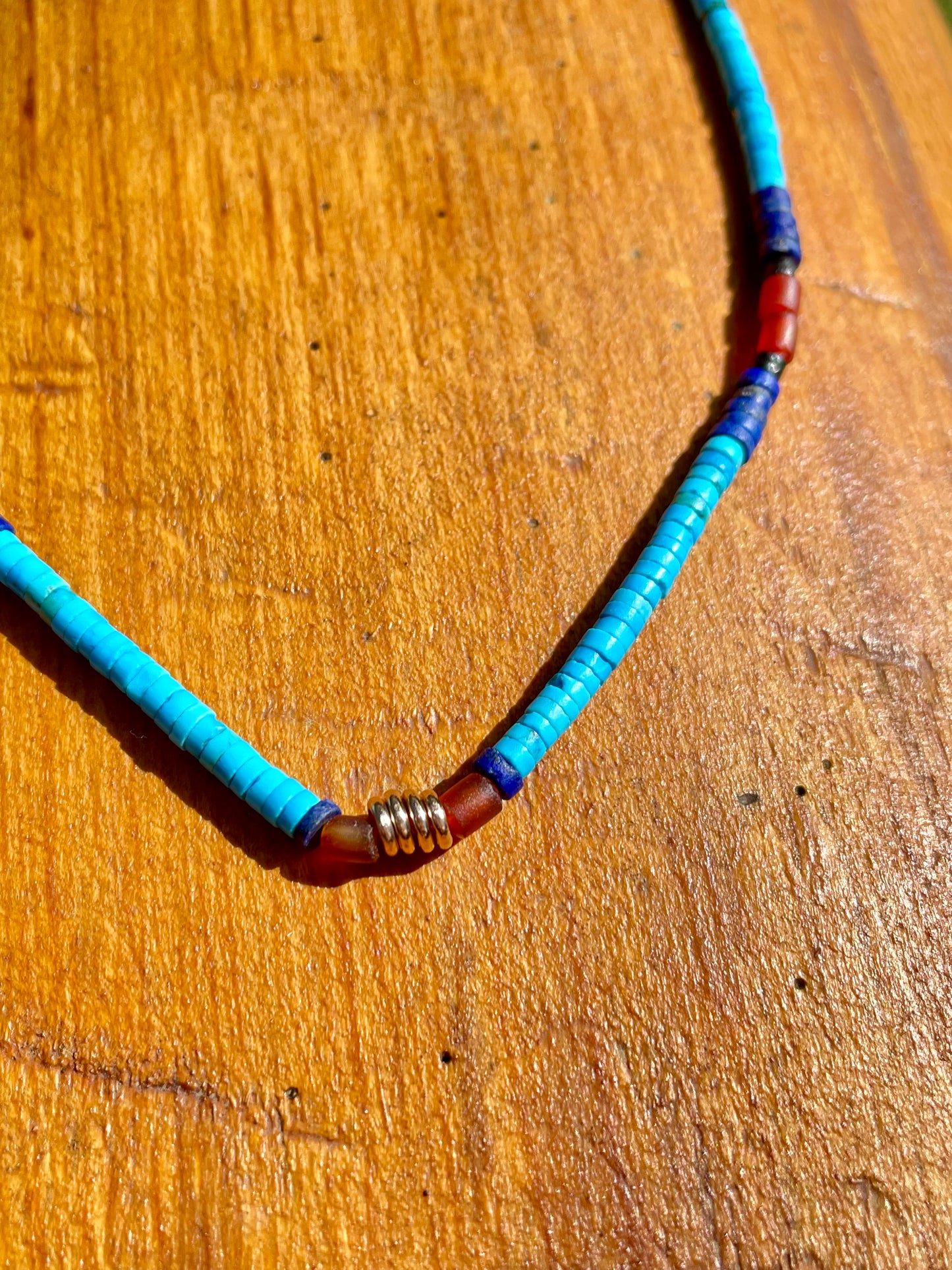 Beaded Turquoise Necklace 3