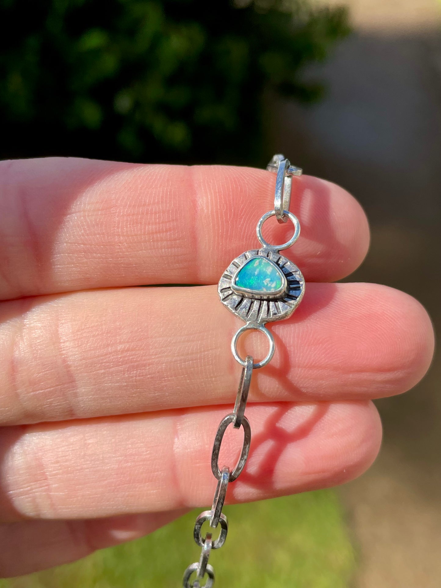 Opal Chain Bracelet 1