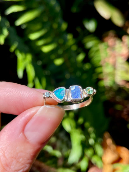 Golden Gem Collector Ring Size 8.5