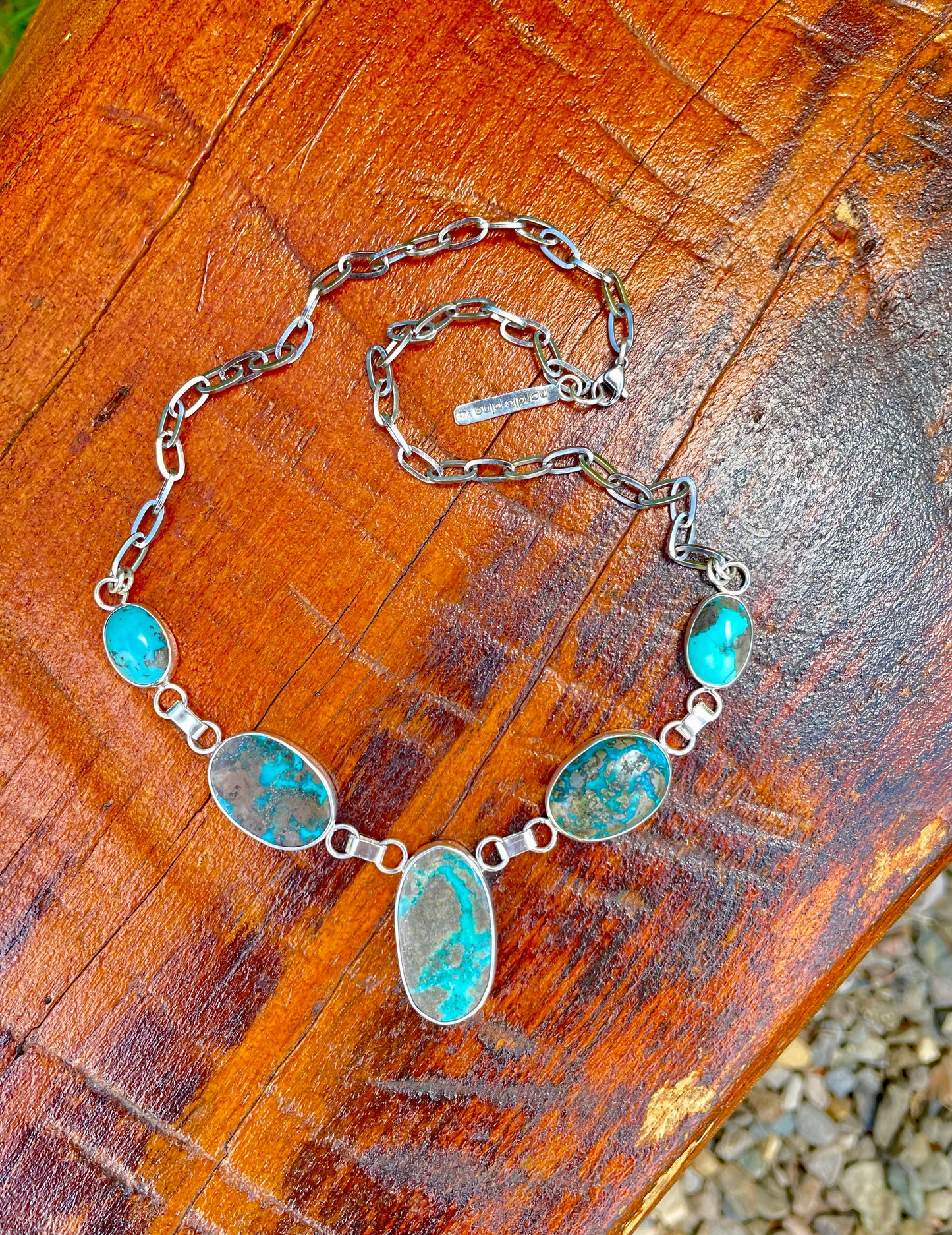 Five Stone Statement Necklace