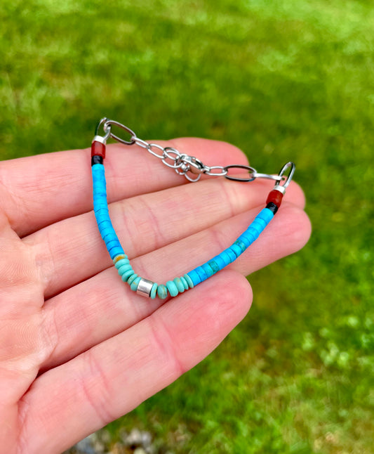 Beaded Turquoise Bracelet 4