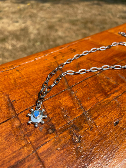 Australian Opal chain necklace