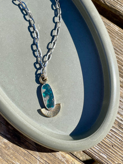 Persian Turquoise with golden details