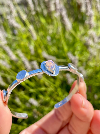 Recycled Mexican Fire Opal Cuff