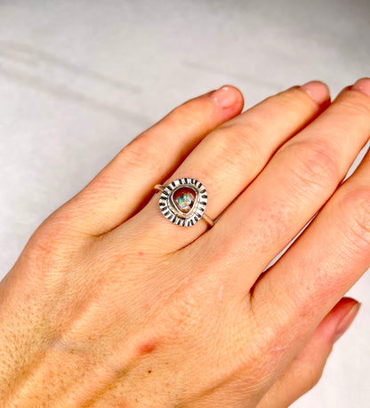 Mexican Fire Opal size 7