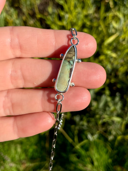 Variscite Chain Bracelet 5