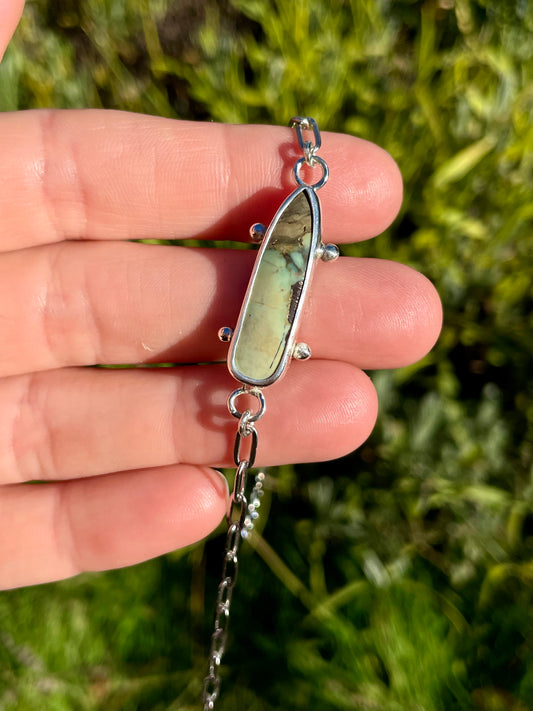 Variscite Chain Bracelet 5