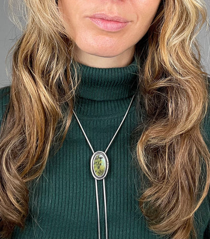 Variscite Chain Bolo