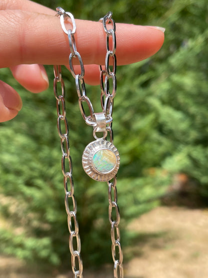 Recycled Australian Opal Pendant 3
