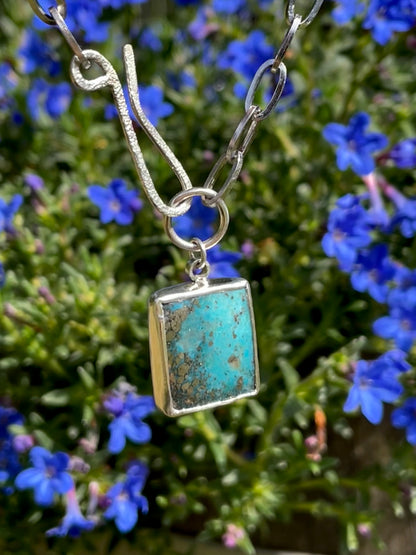 Turquoise Chain Necklace 1