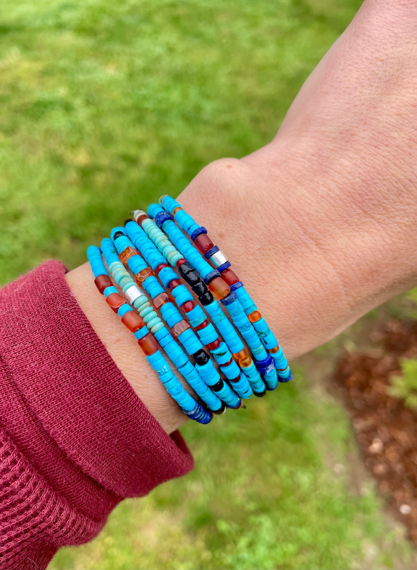 Beaded Turquoise Bracelet 2