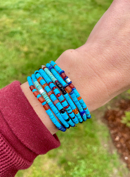 Beaded Turquoise Bracelet 2