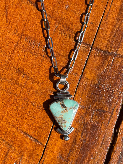 Variscite Pendulum Necklace