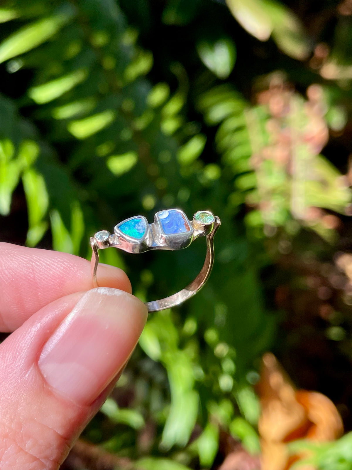 Golden Gem Collector Ring Size 8.5