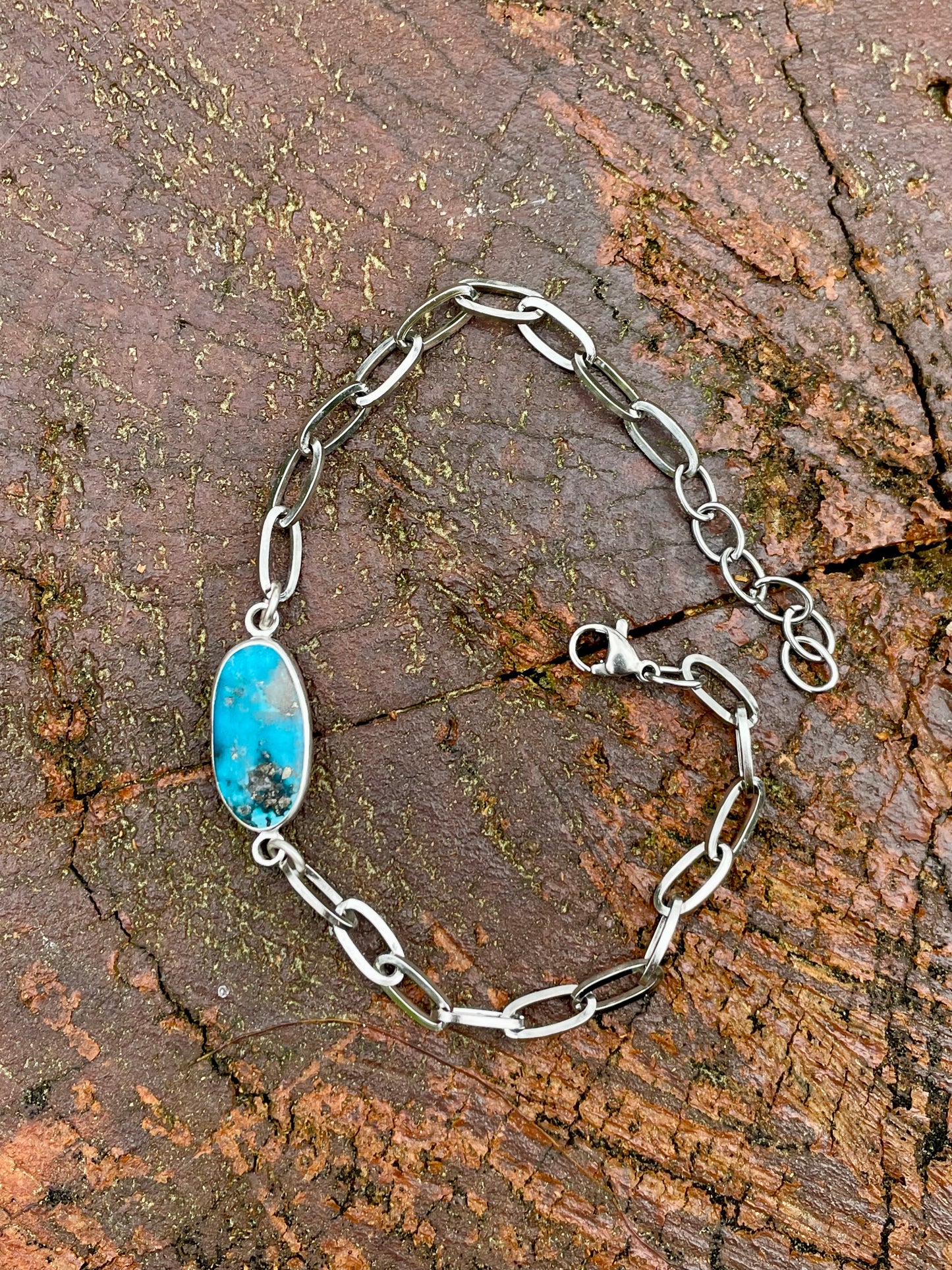 Turquoise Chain Bracelet 4